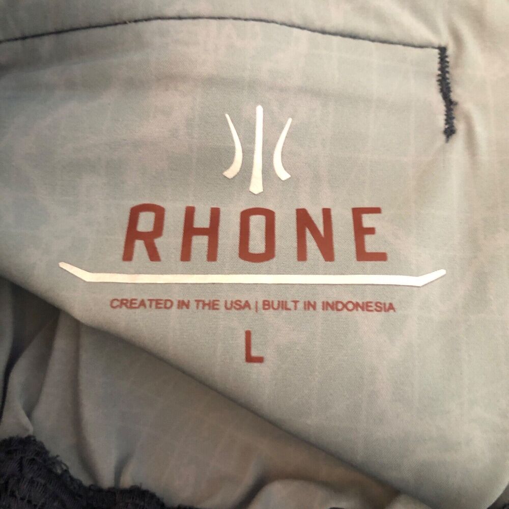 Rhone Mako 9” Unlined Athletic Shorts Lightweight Performance Men’s Size Large - Picture 10 of 10